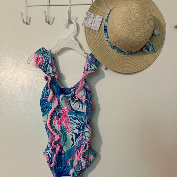 Tommy Bahama Other - Tommy Bahama Swimsuit + Hat